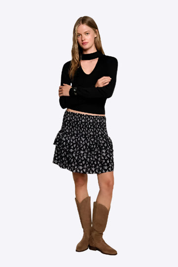 Choker Neckline Top