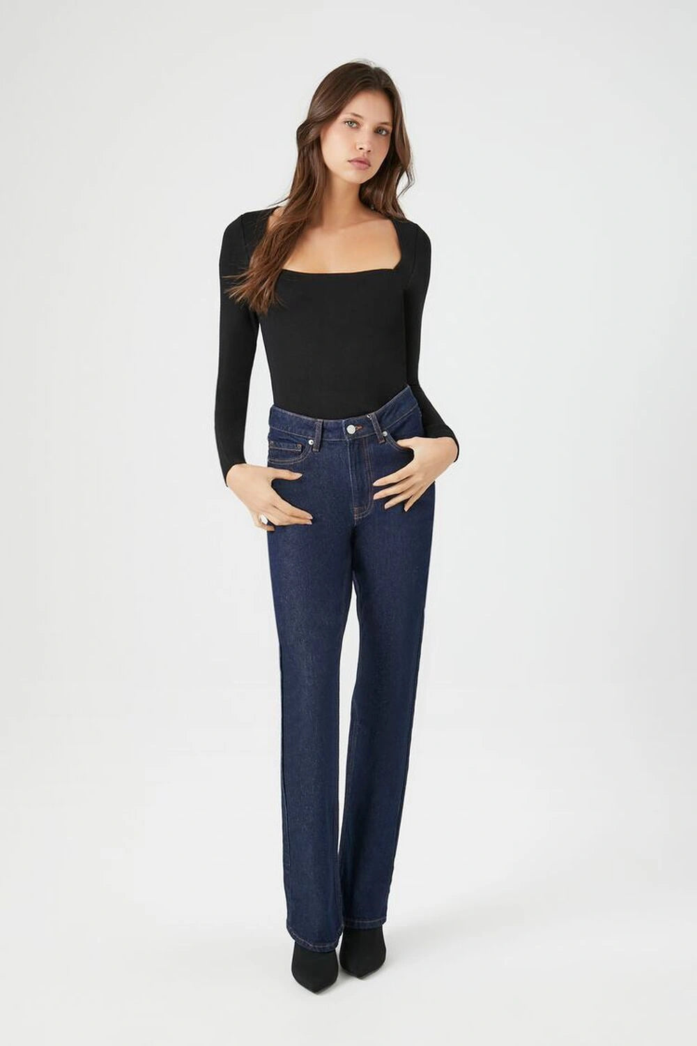 Regular fit crop top