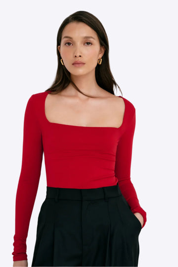 office style crop top